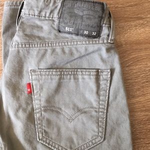 Men’s Levi Jeans-Gray